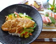 照り焼きチキン丼　カレー風味